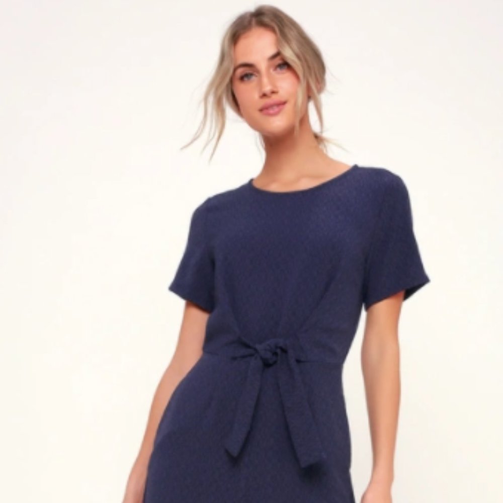 Women's Navy Jumpsuit